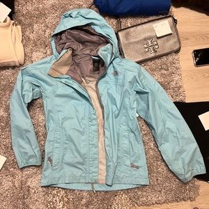 The North Face rain jacket